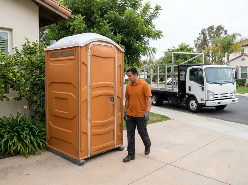 Construction Site Portable Toilet Rental in Santa Barbara, CA